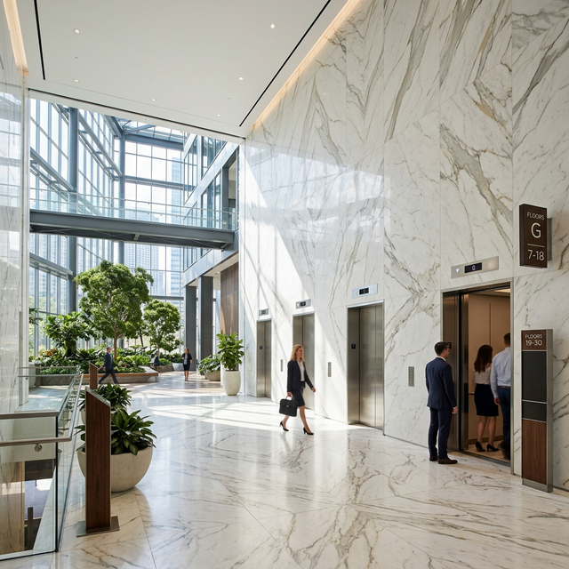 Corporate Elevator Lobby