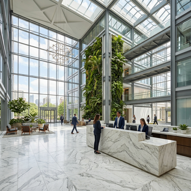 Corporate Reception Desk